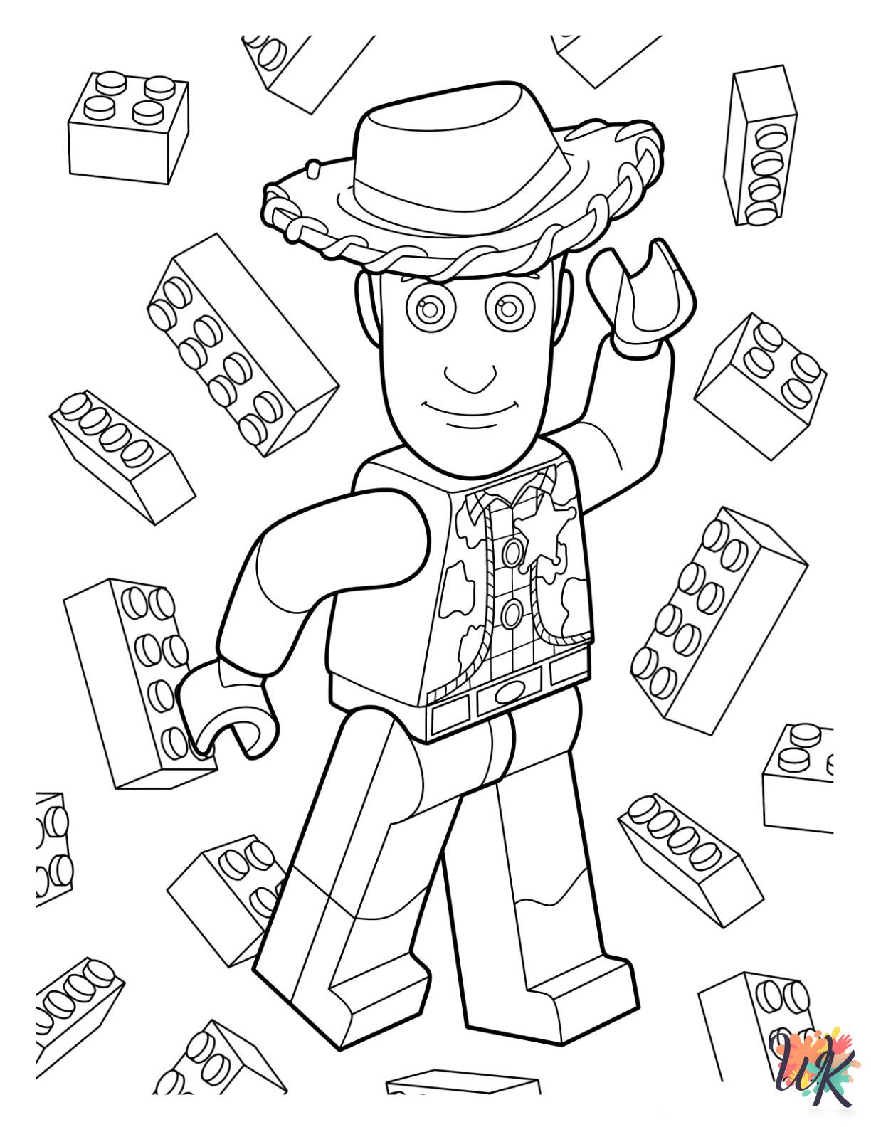printable Woody coloring pages for adults