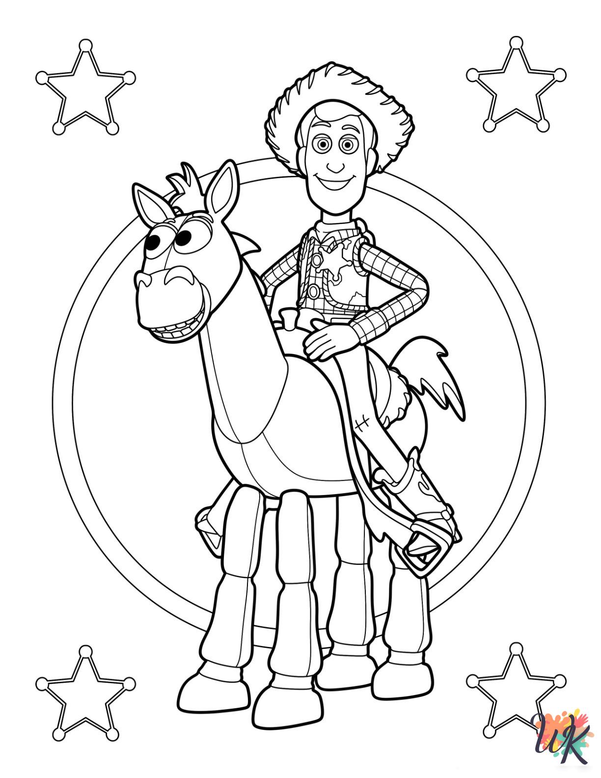 cute Woody coloring pages