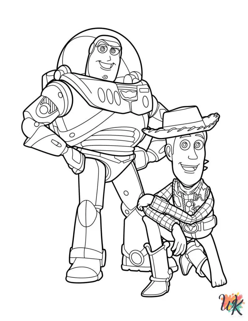 23 Woody Coloring Pages