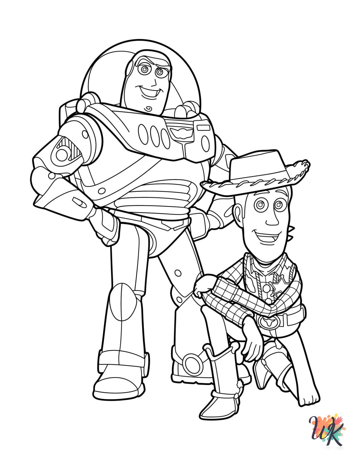 free Woody tree coloring pages