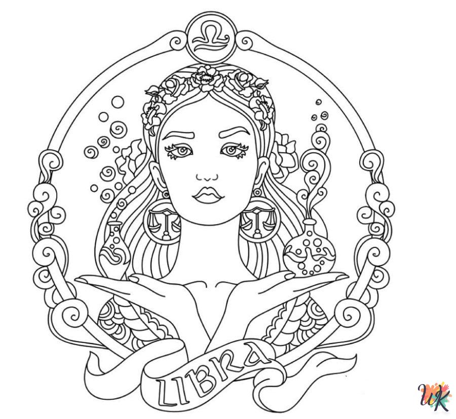 Signs To Color 80 Zodiac Signs Coloring Pages - Explore The World Of Astrology