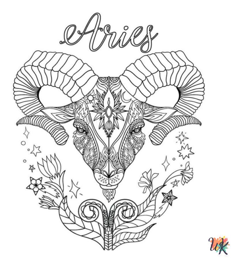 Zodiac Signs Coloring Pages 33