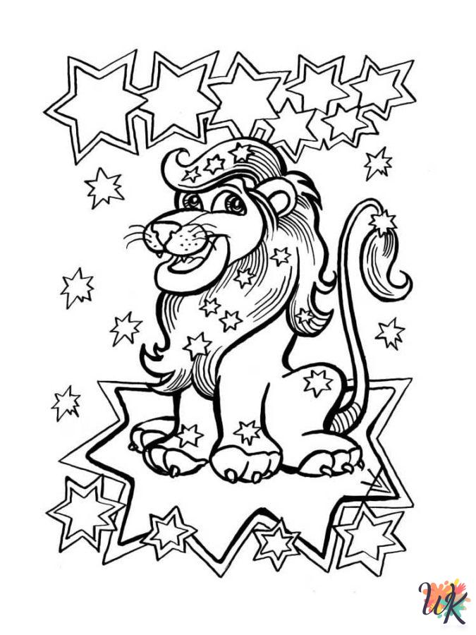 coloring pages printable Zodiac Signs