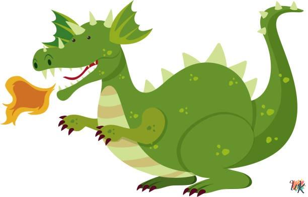 Dragon Coloring Pages 1 Dragon Coloring Pages
