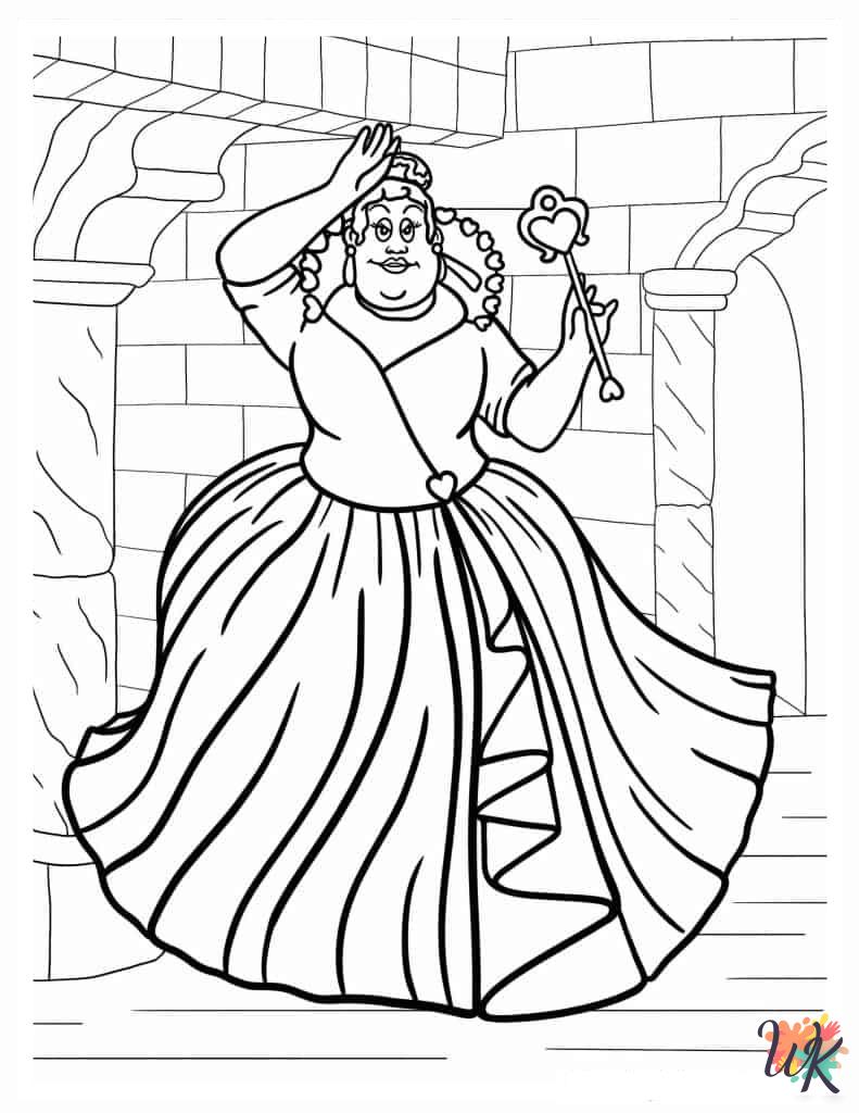 Alice In Wonderland Coloring Pages 8