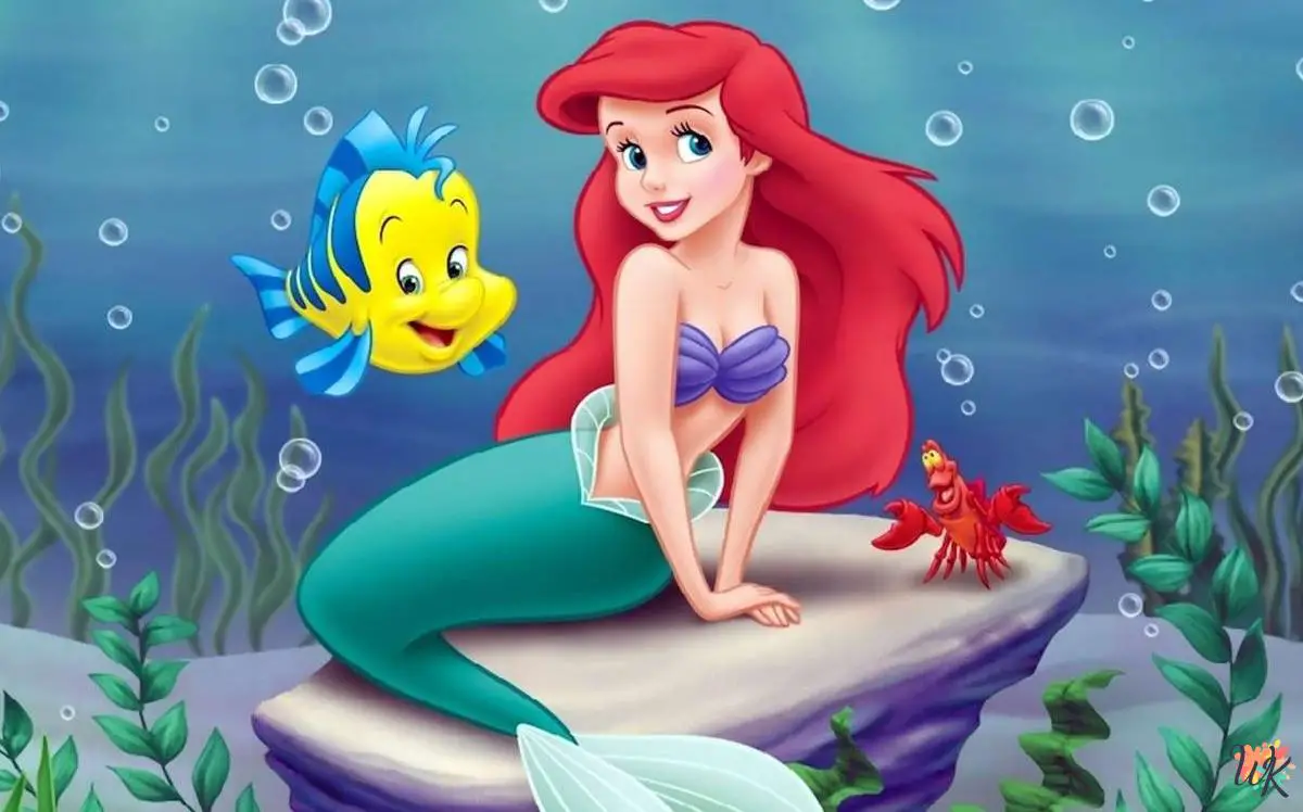 Ariel Coloring Pages 1 Ariel Coloring Pages