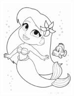 High-Quality Ariel Coloring Design Concept High-Quality Ariel Coloring Design Concept
