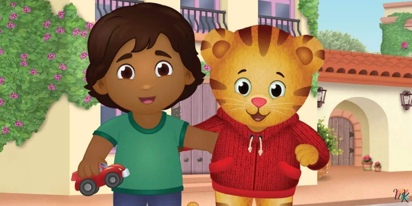 Daniel Tiger Coloring Pages 1 Daniel Tiger Coloring Pages