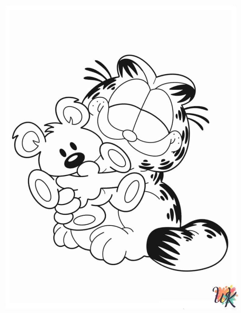 Garfield Coloring Pages 3
