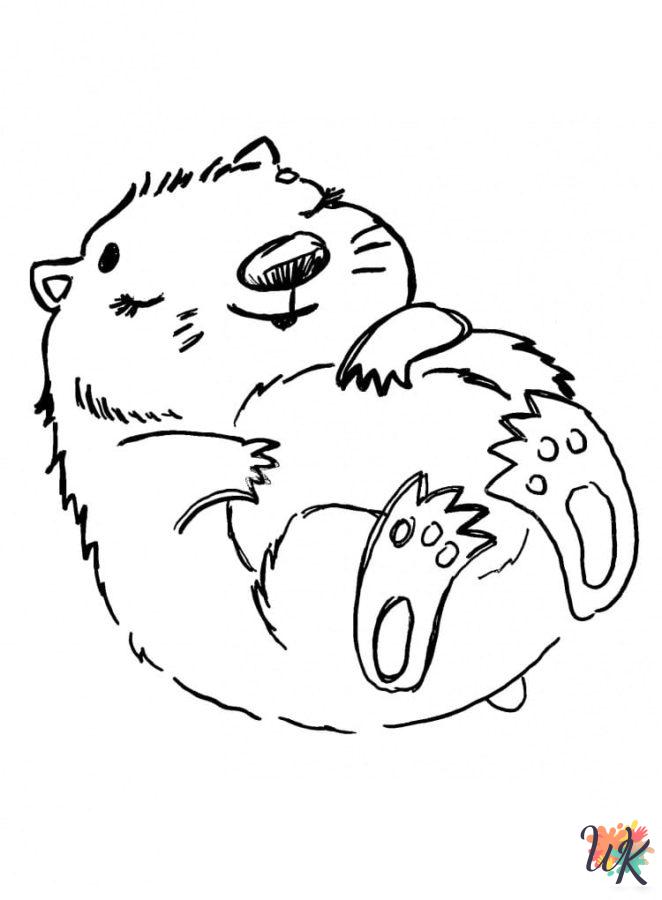 free Groundhog Day coloring pages