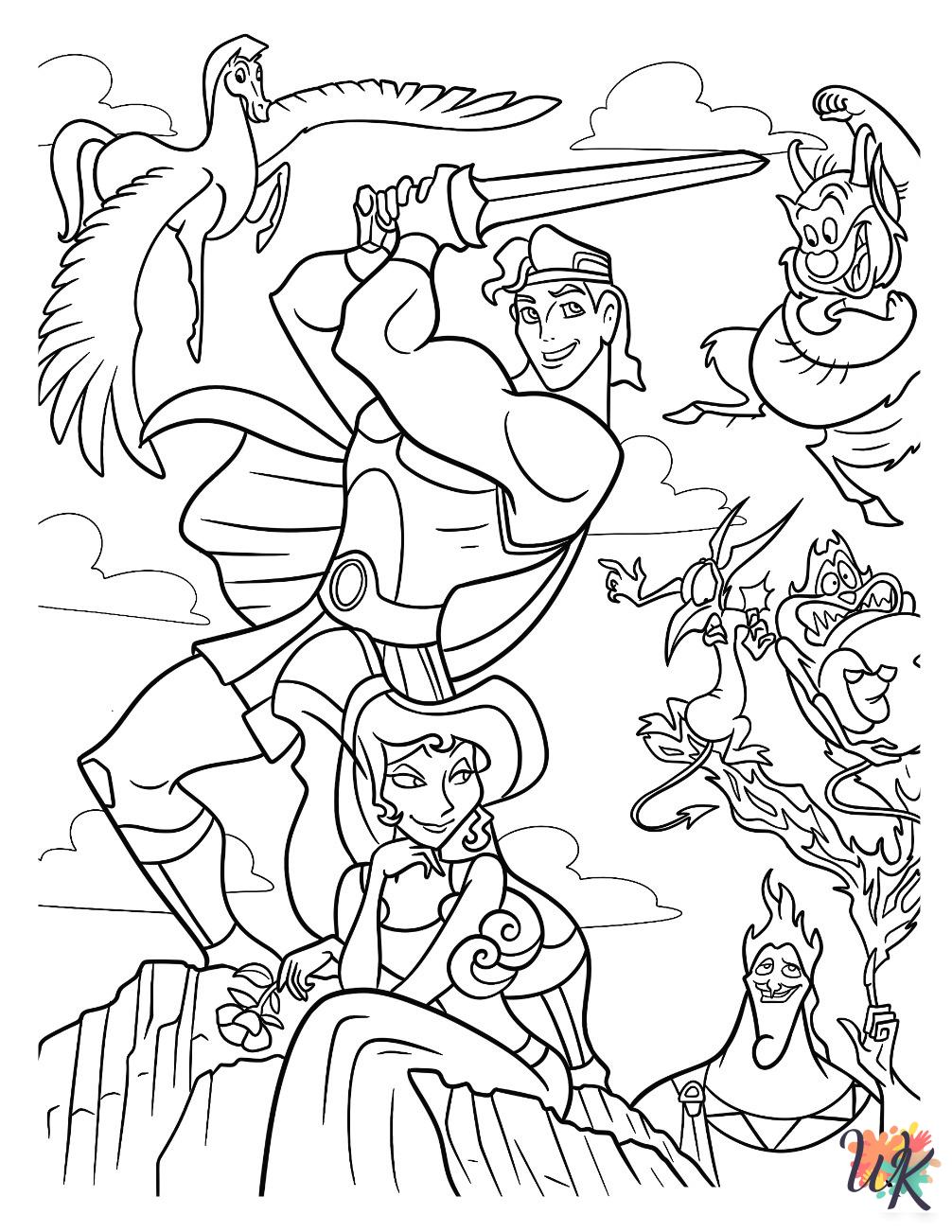 Hercules Coloring Pages 10
