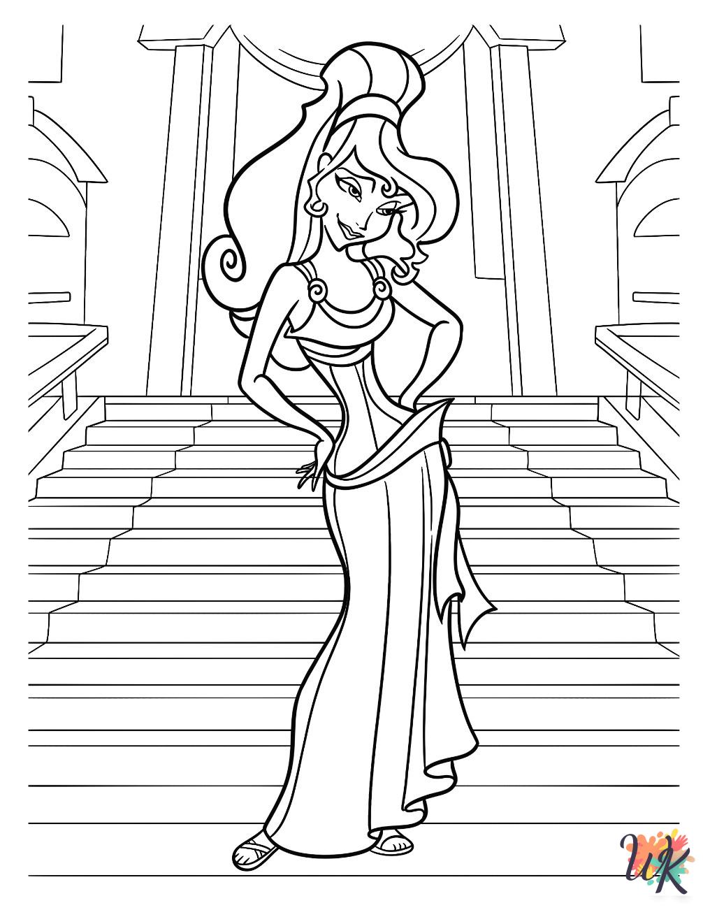 Hercules coloring pages printable