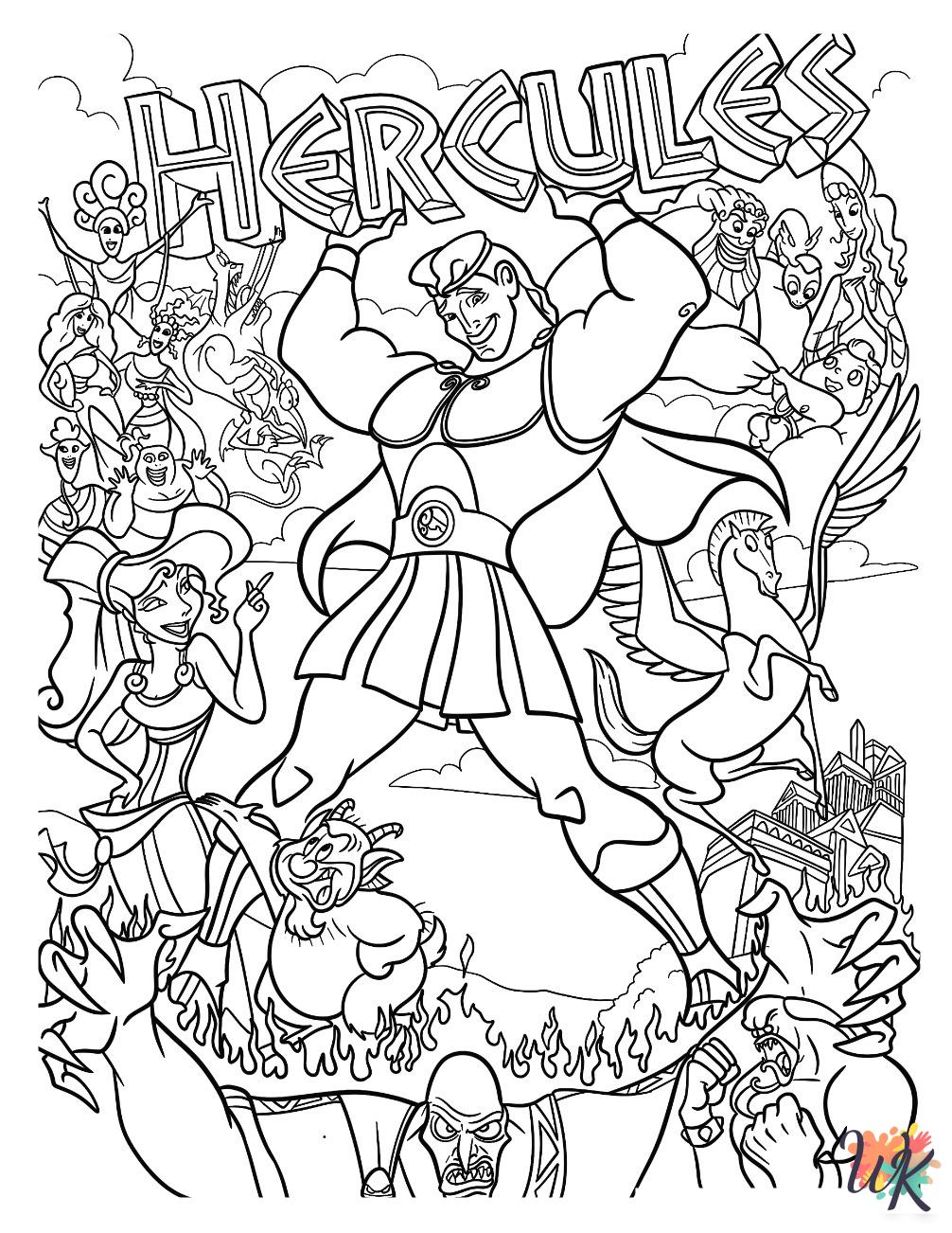 Hercules Coloring Pages 4