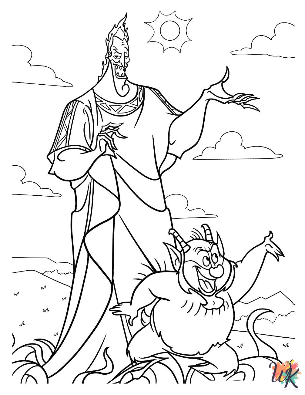 printable Hercules coloring pages for adults