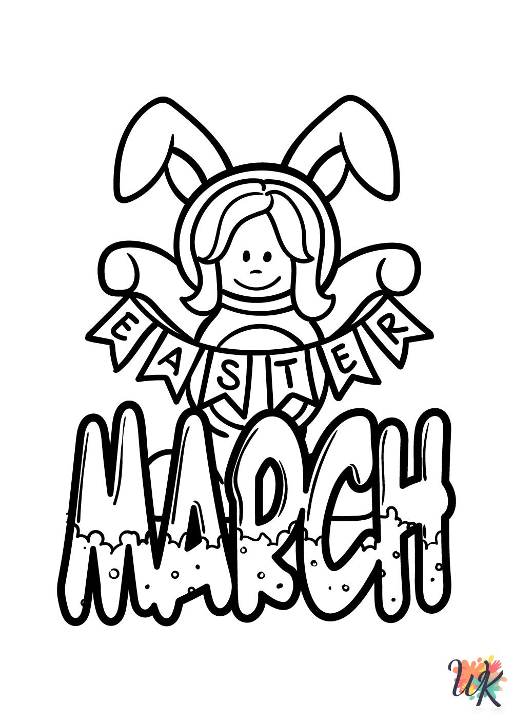 March Coloring Pages 15