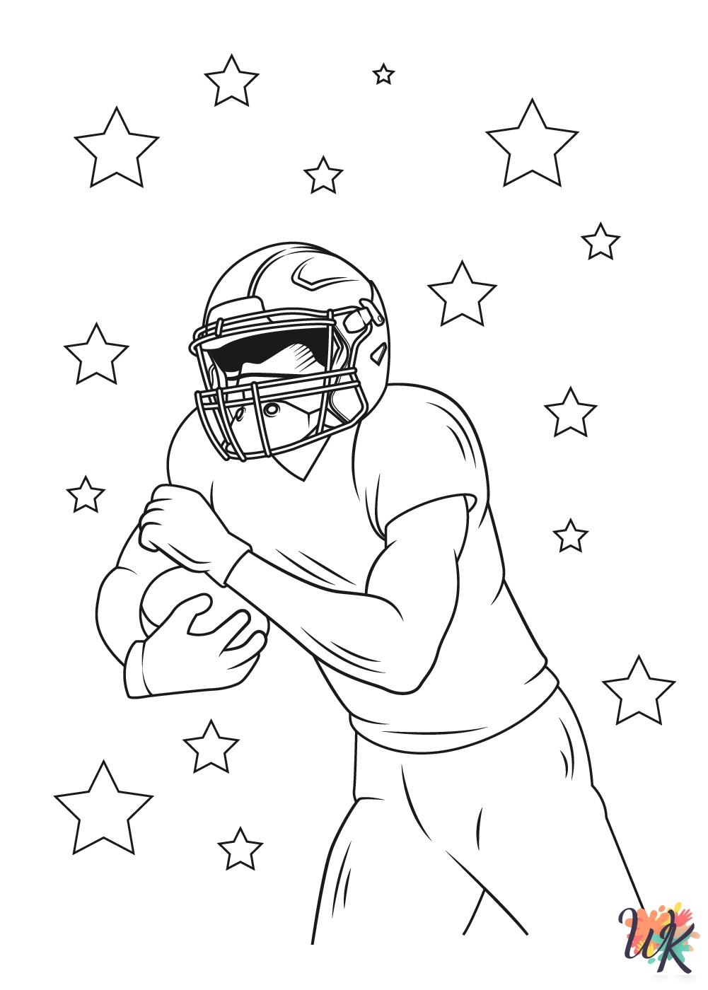 NFL coloring pages free