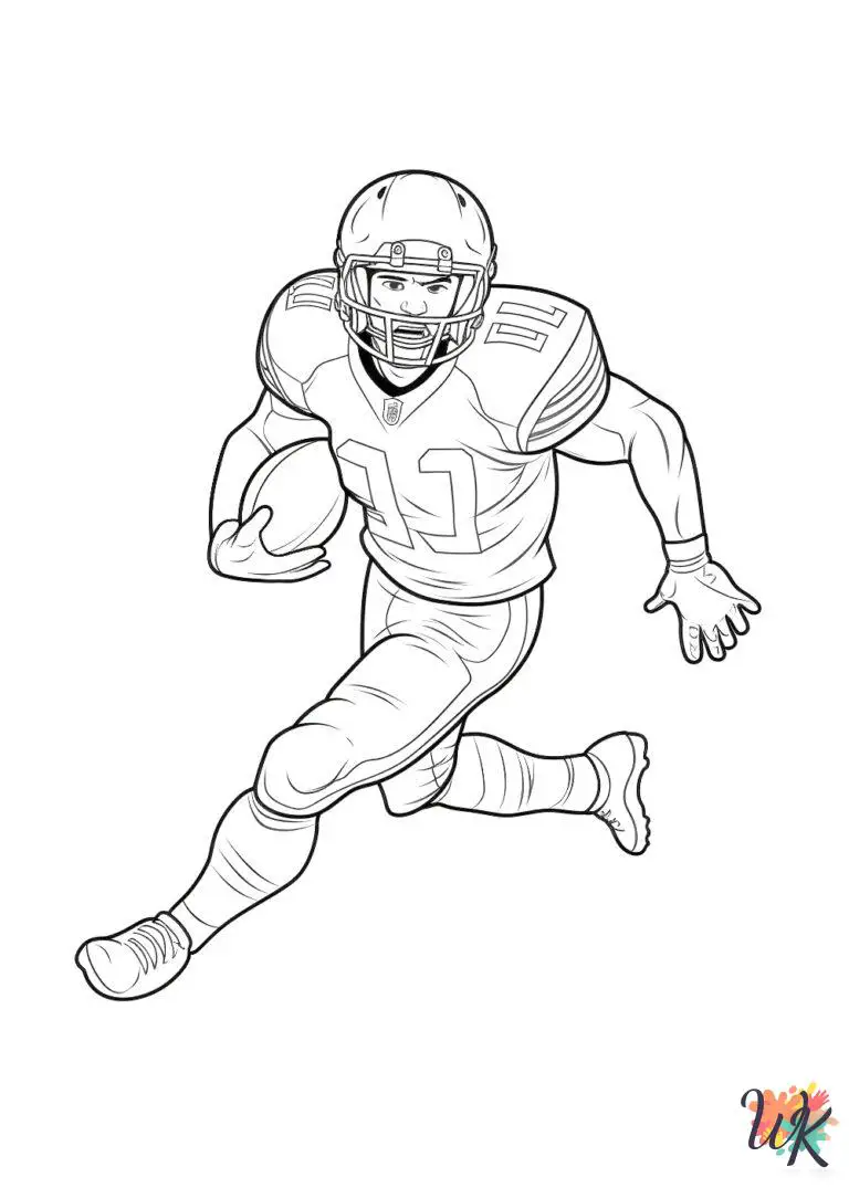 15 NFL Coloring Pages For Kids | Sports - ColoringPagesWK