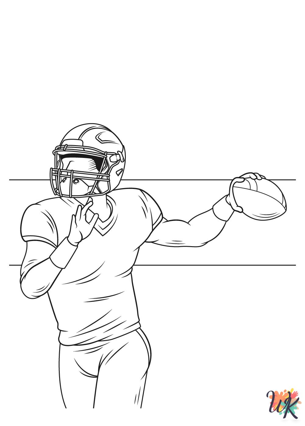 free printable coloring pages NFL