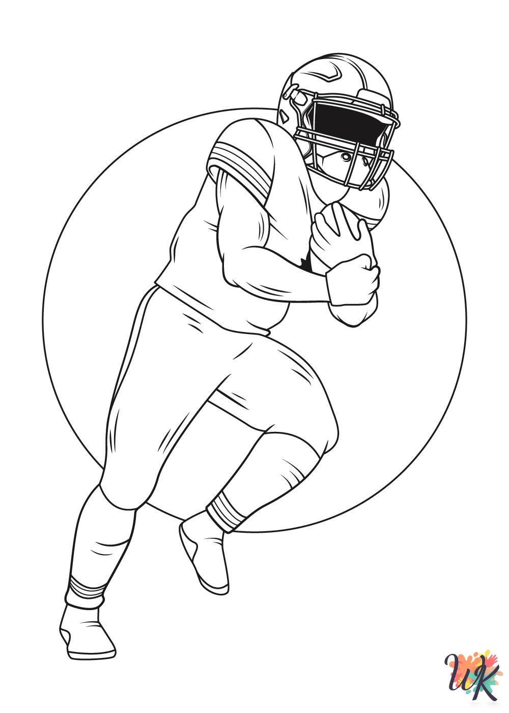 coloring pages NFL