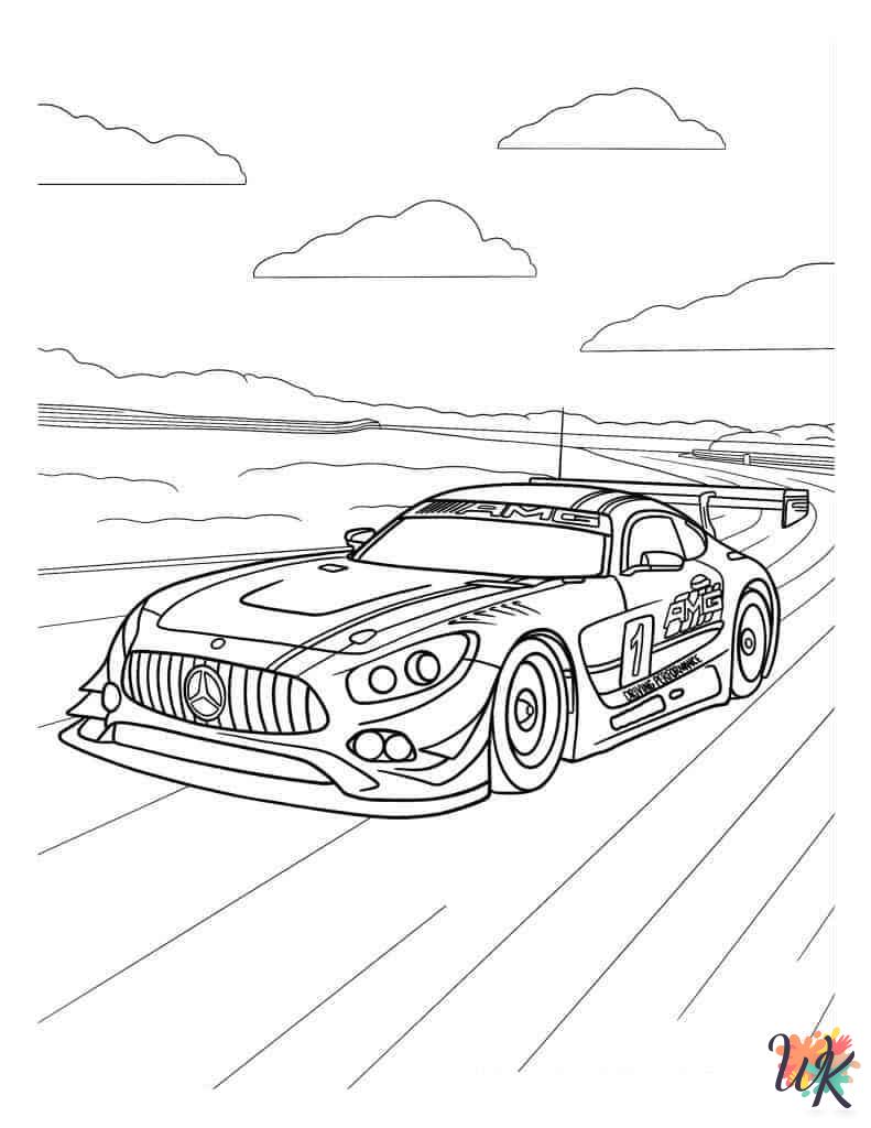 Race Car Coloring Pages 22