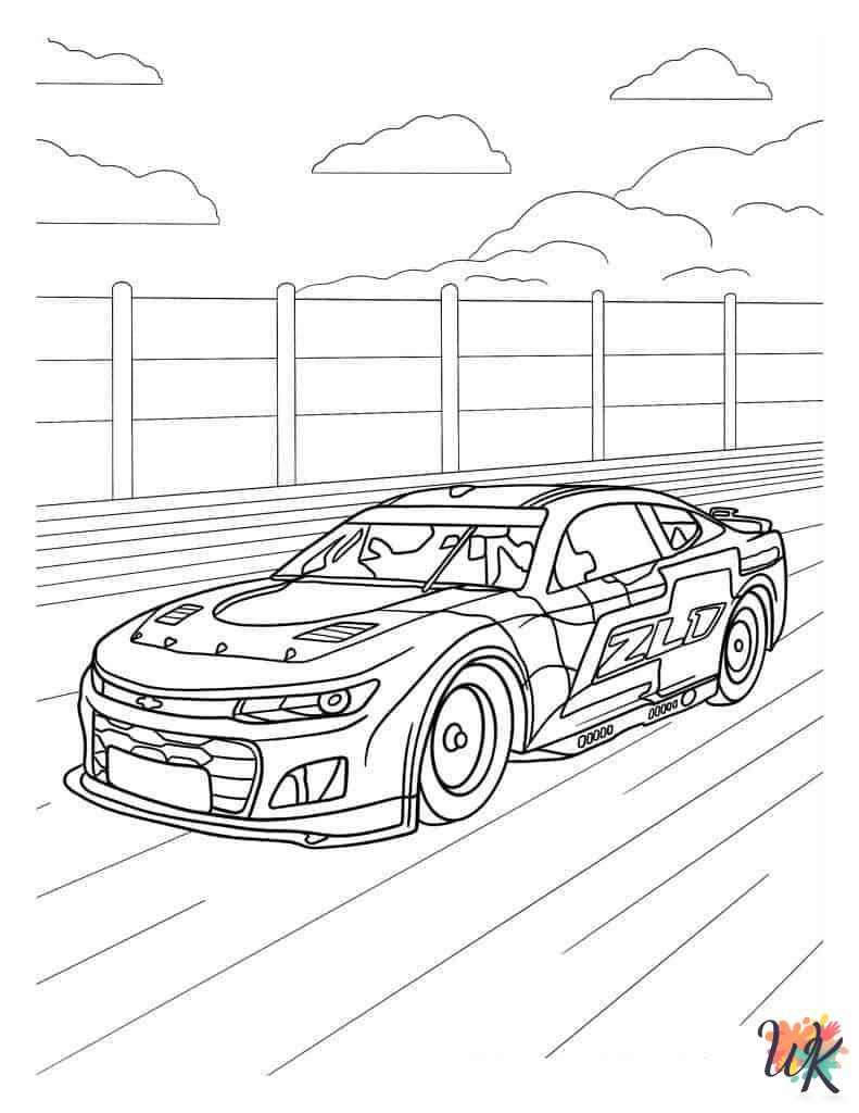 Race Car Coloring Pages 24