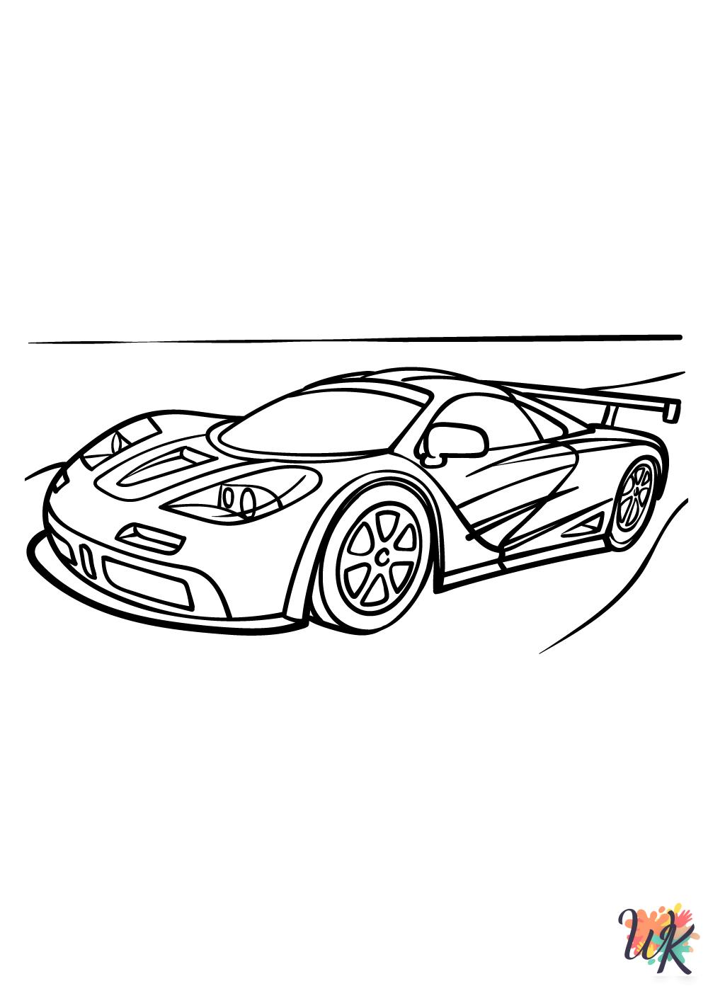 Race Car Coloring Pages 34