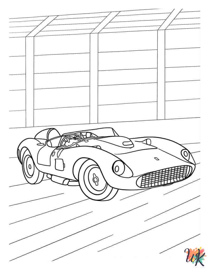 Race Car Coloring Pages 49