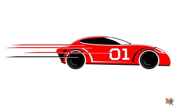 49 Race Car Coloring Pages