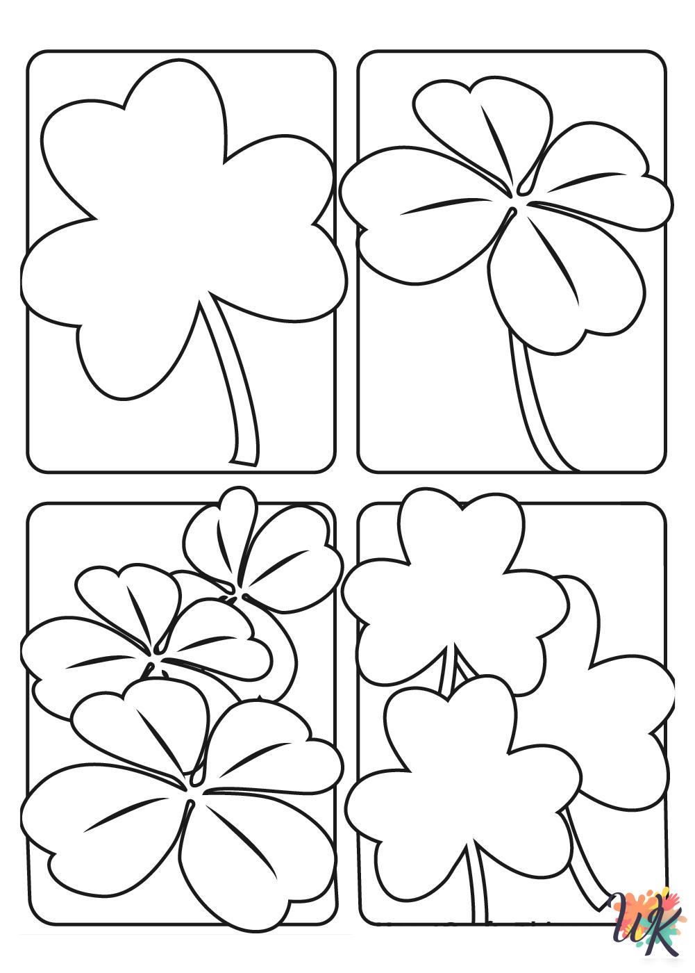 merry Shamrock coloring pages