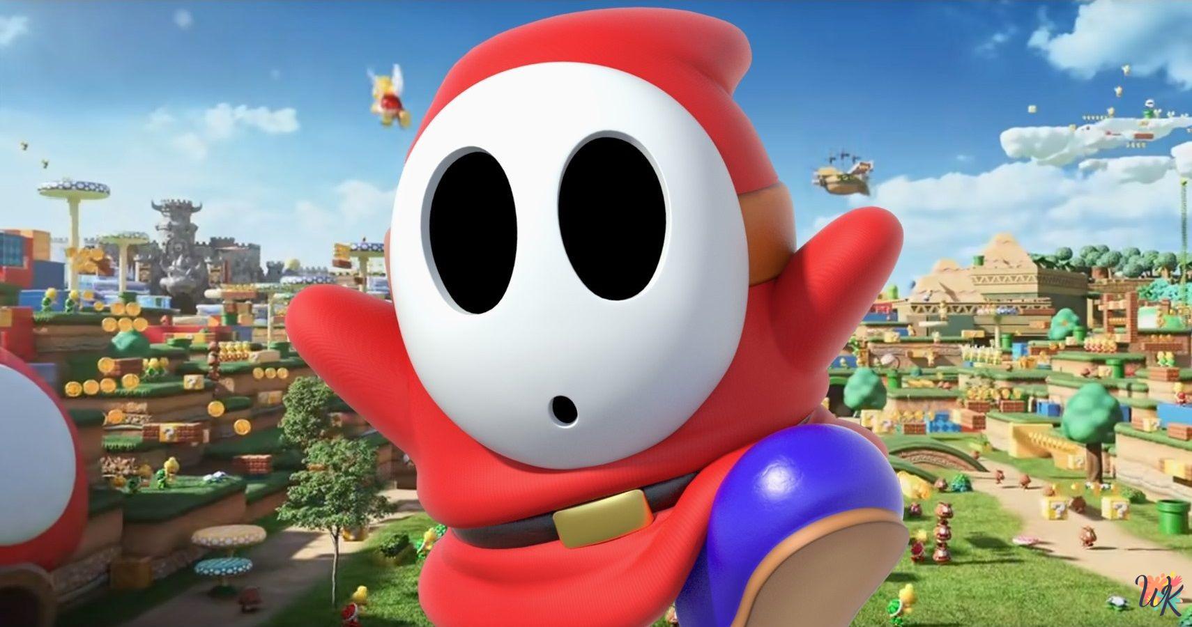 Shy Guy Coloring Pages 1 Shy Guy Coloring Pages