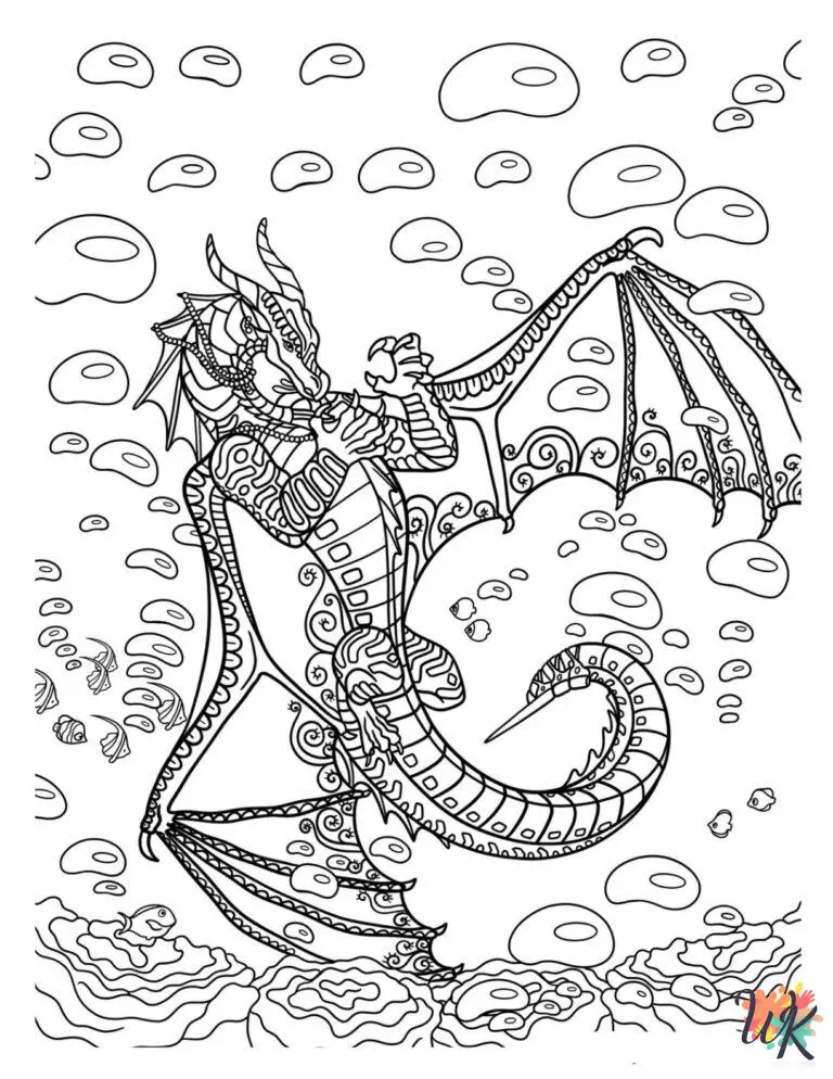 20 Wings Of Fire Coloring Pages