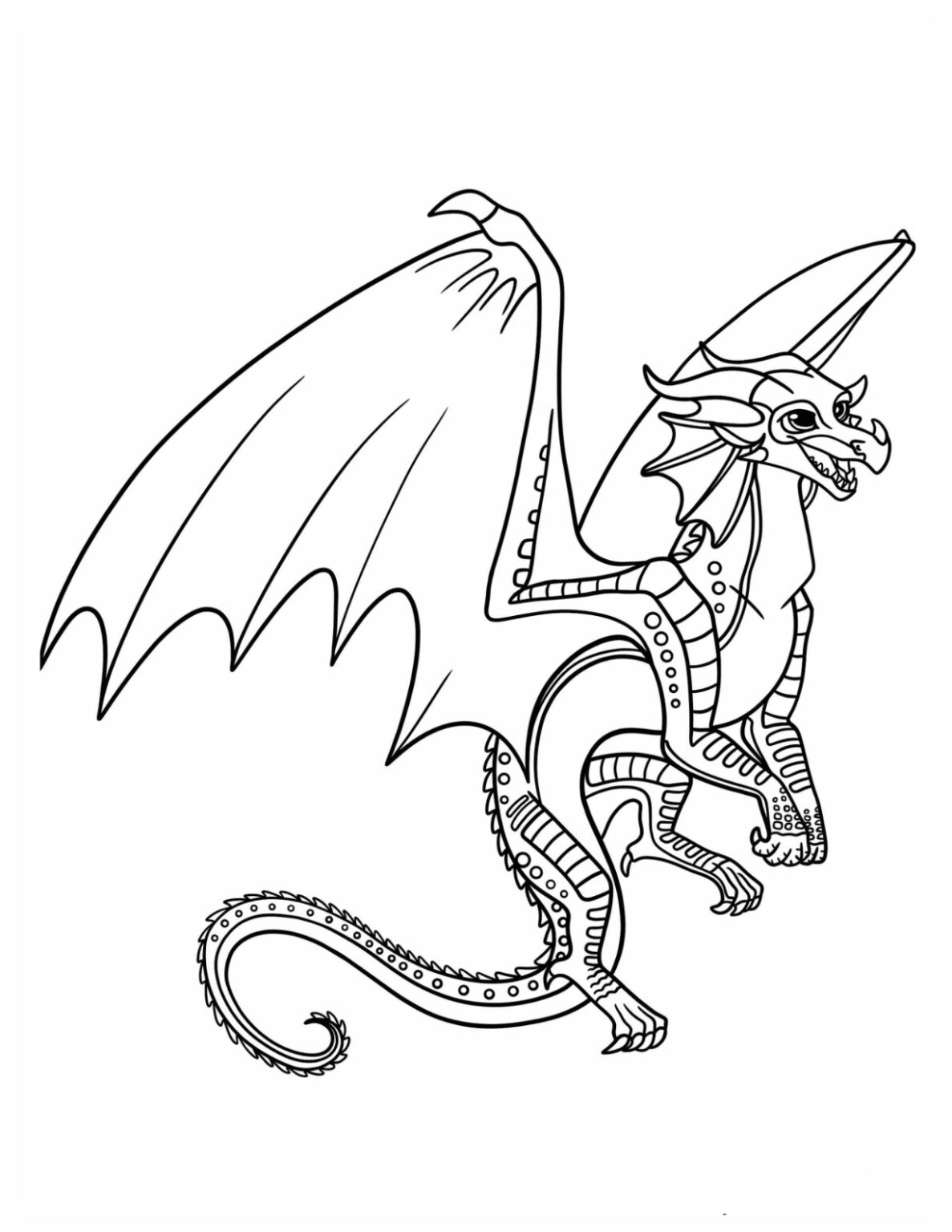 20 Wings Of Fire Coloring Pages