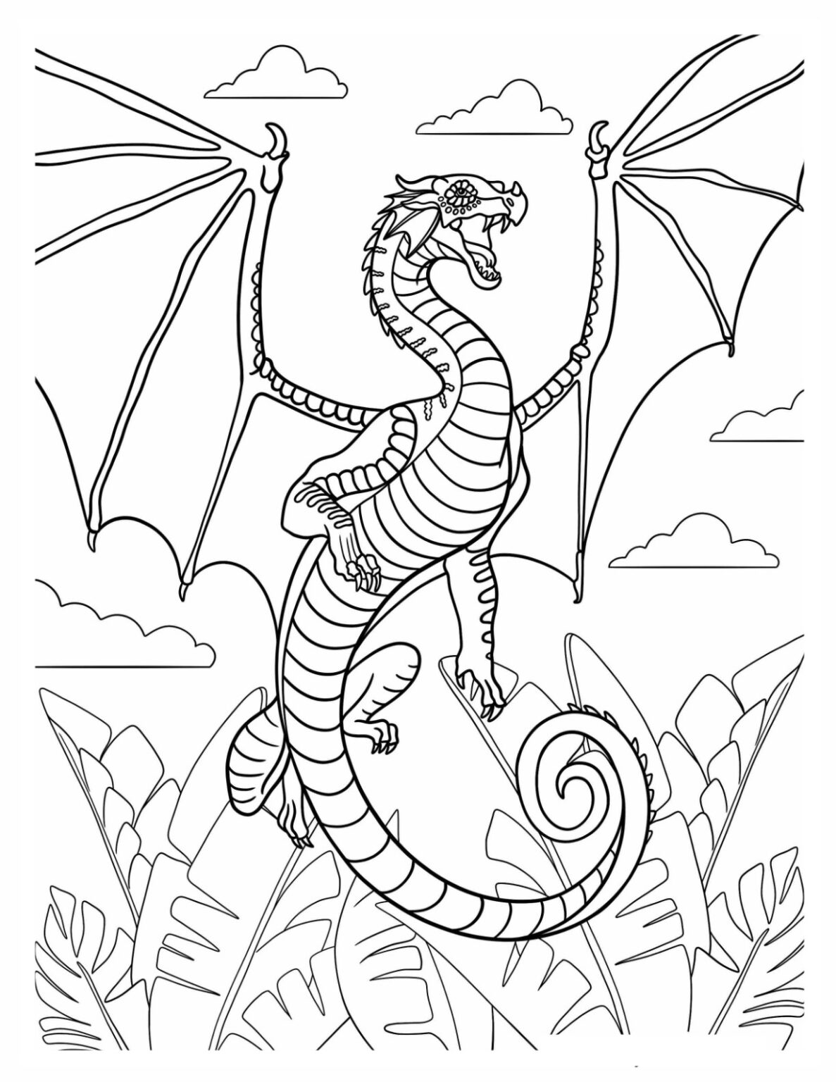 20 Wings Of Fire Coloring Pages