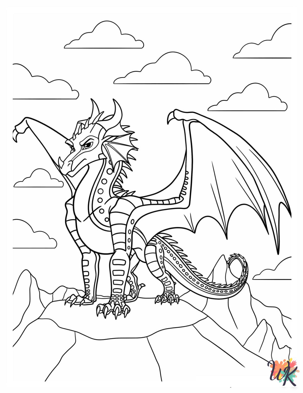 Fireri Colour In Wings Of Fire Blue Coloring Page
