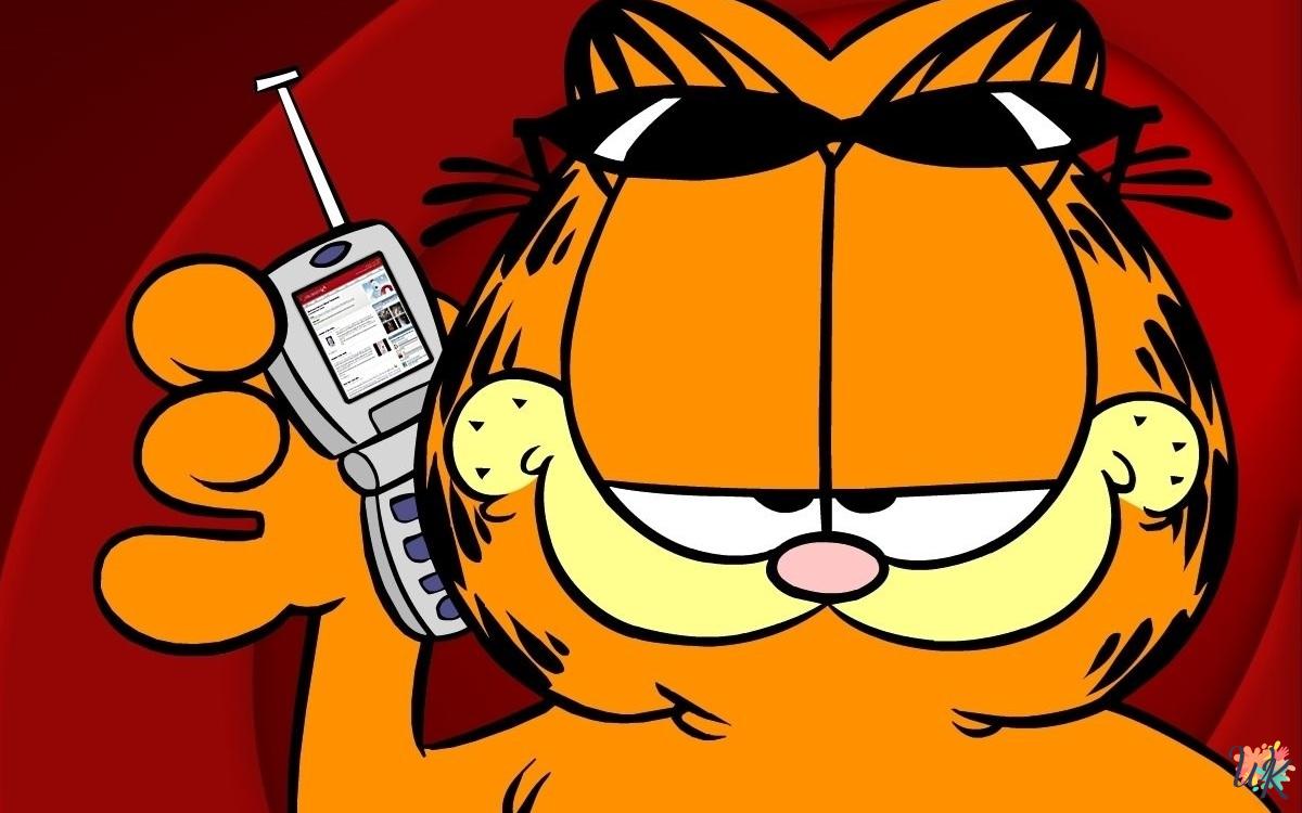Garfield Coloring Pages 1 Garfield Coloring Pages
