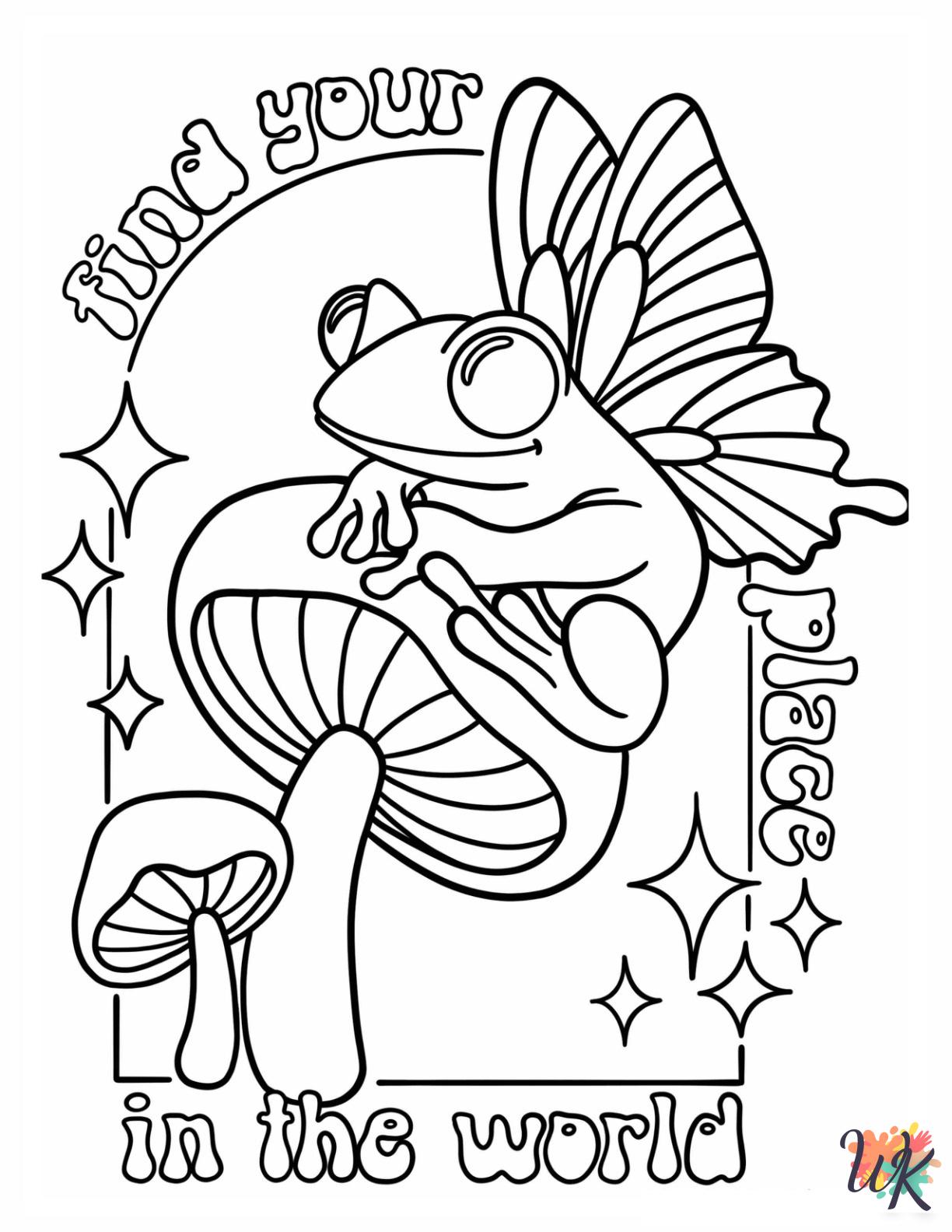 Aesthetic adult coloring pages