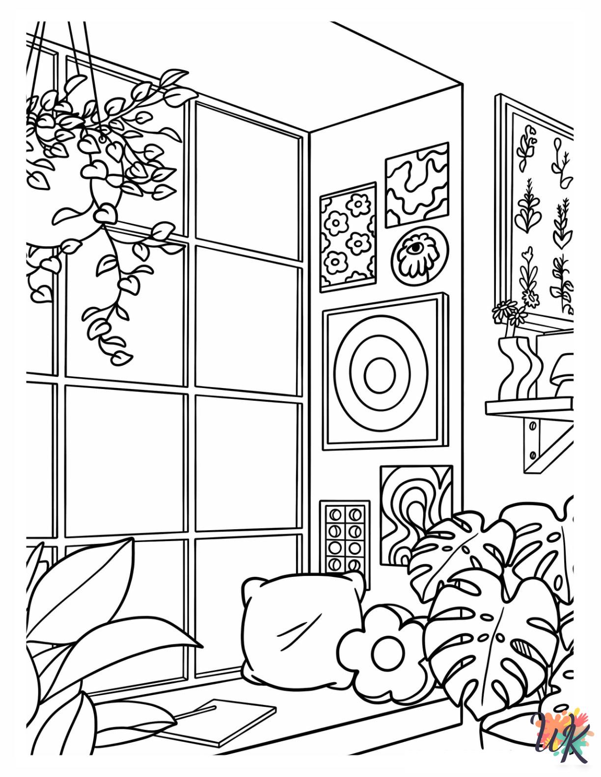 Aesthetic Coloring Pages 3