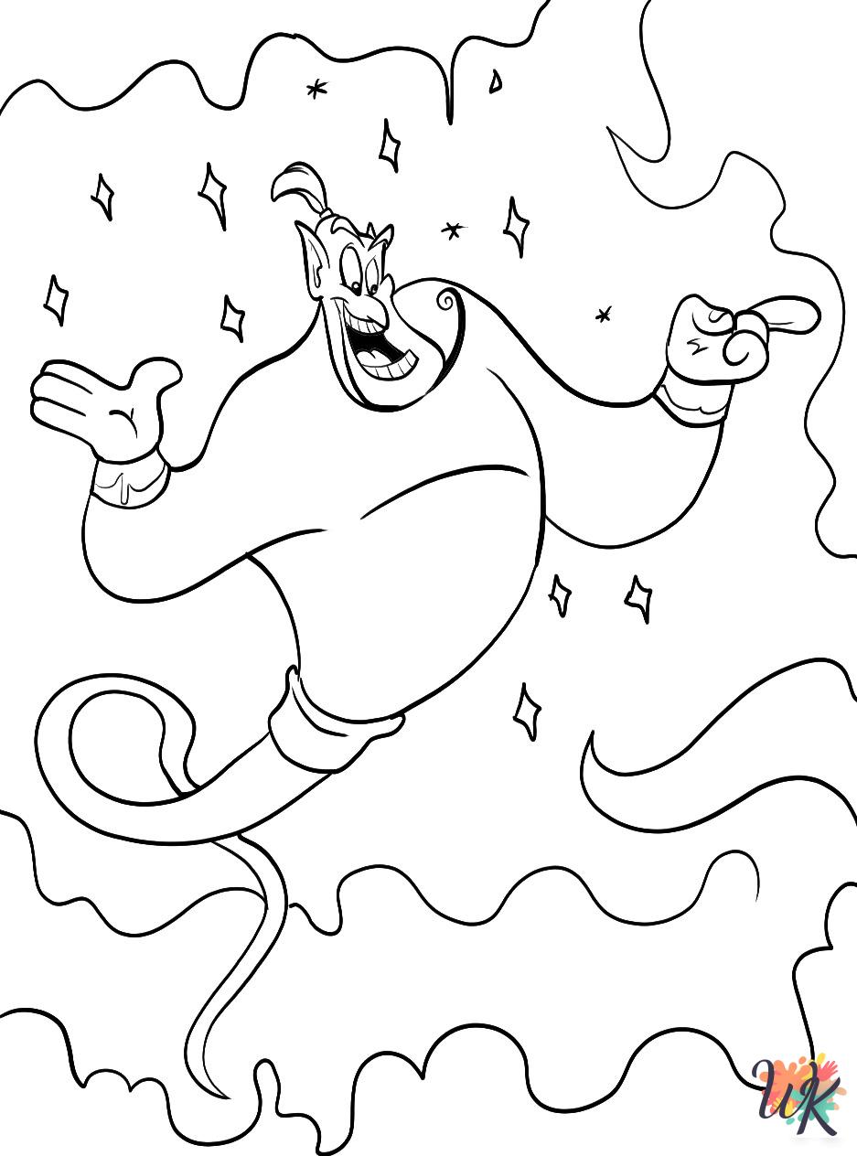 Aladdin Coloring Pages 15