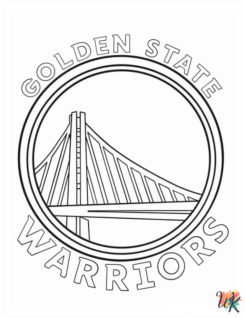 Basketball themed coloring pages