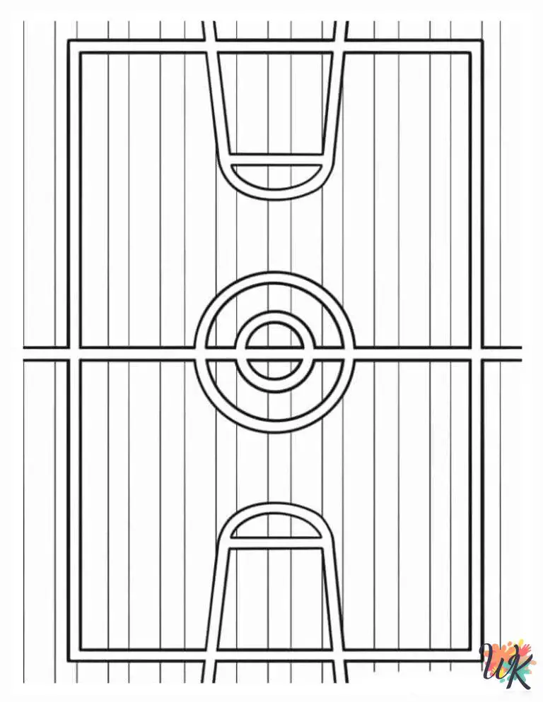 30 Basketball Coloring Pages For Kids - ColoringPagesWK