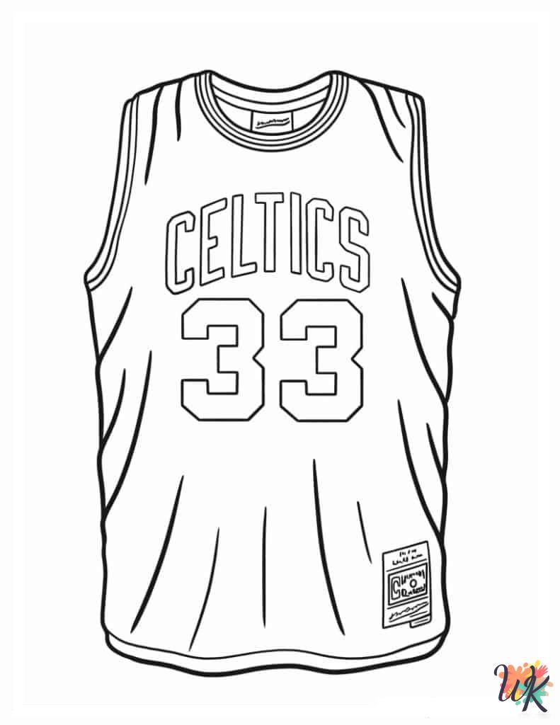 Basketball Coloring Pages 8