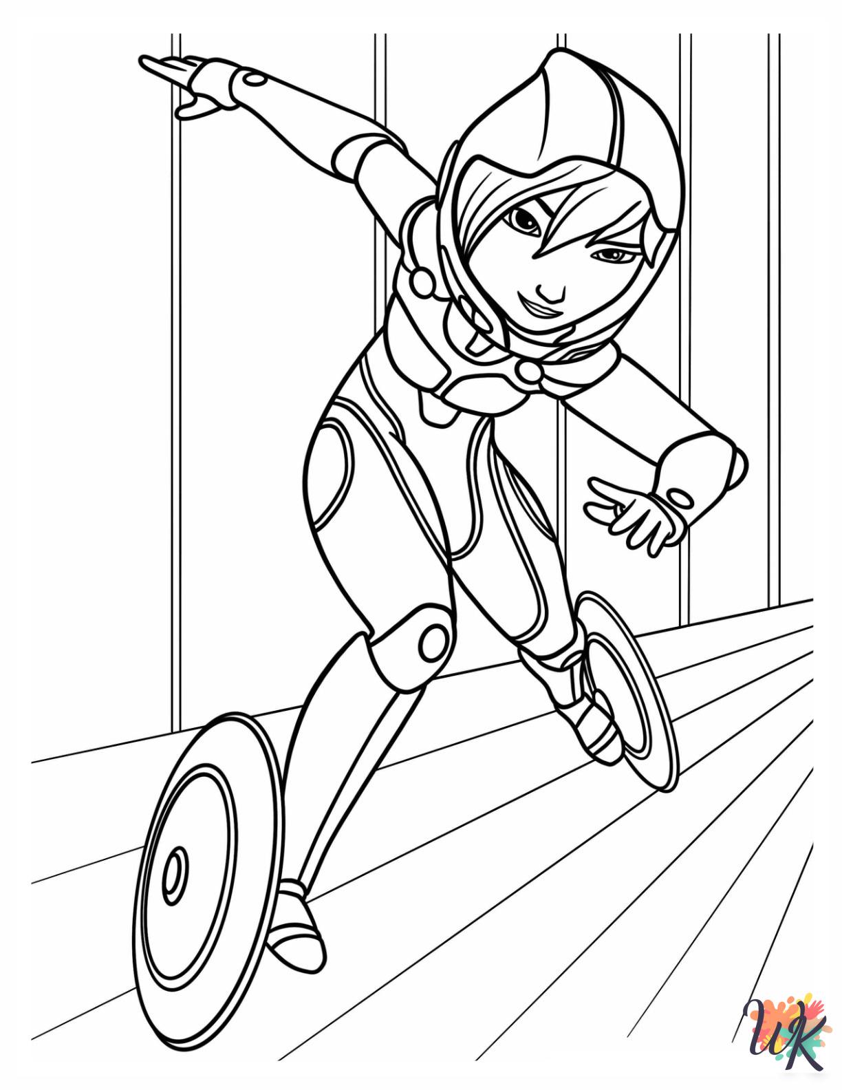Big Hero 6 Coloring Pages 10