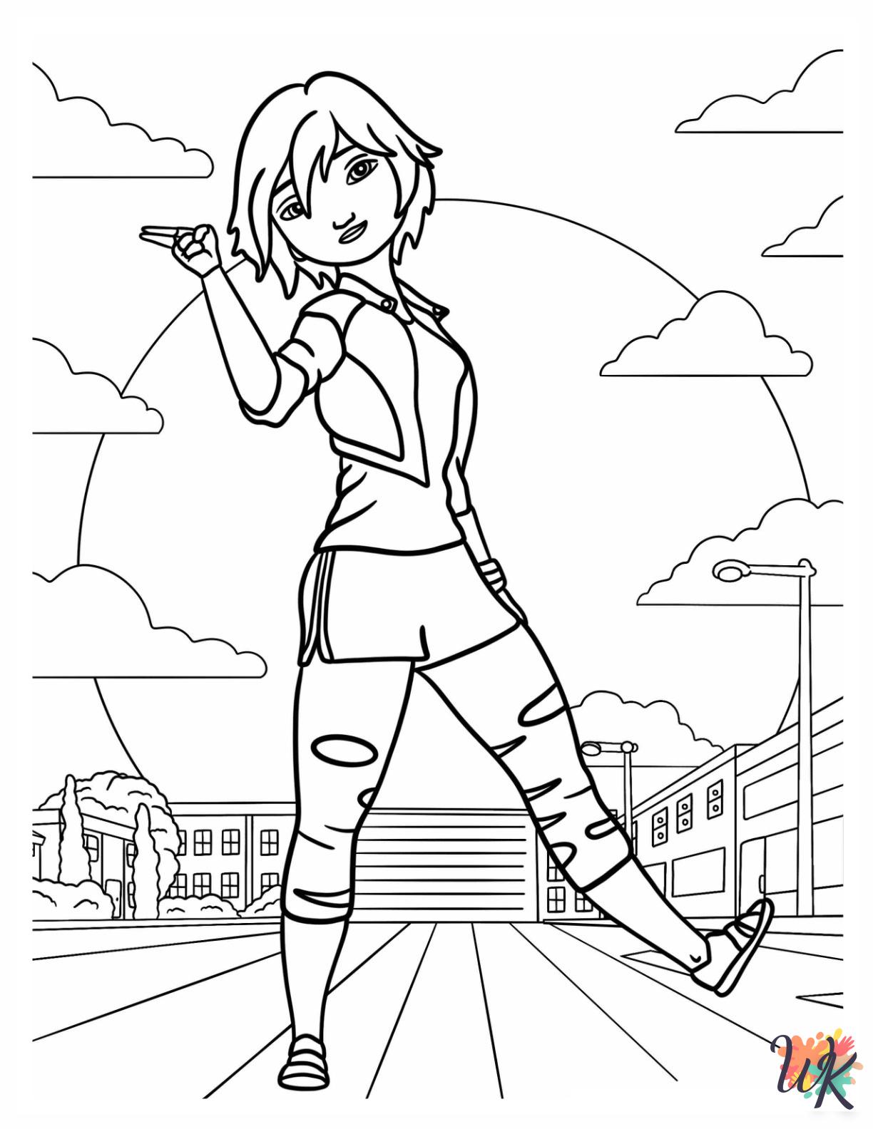 Big Hero 6 Coloring Pages 11