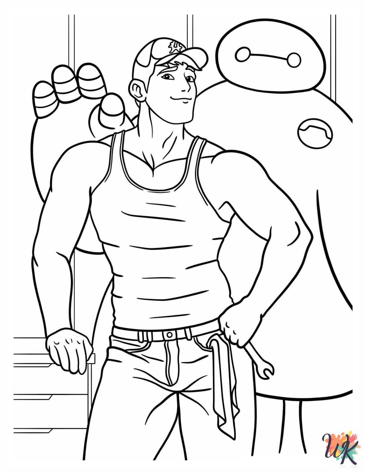 Big Hero 6 Coloring Pages 18