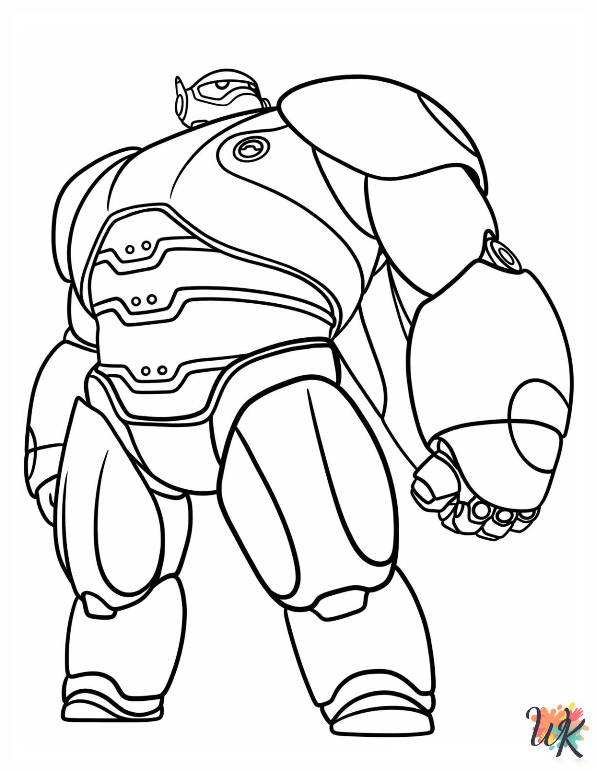 Big Hero 6 Coloring Pages 3