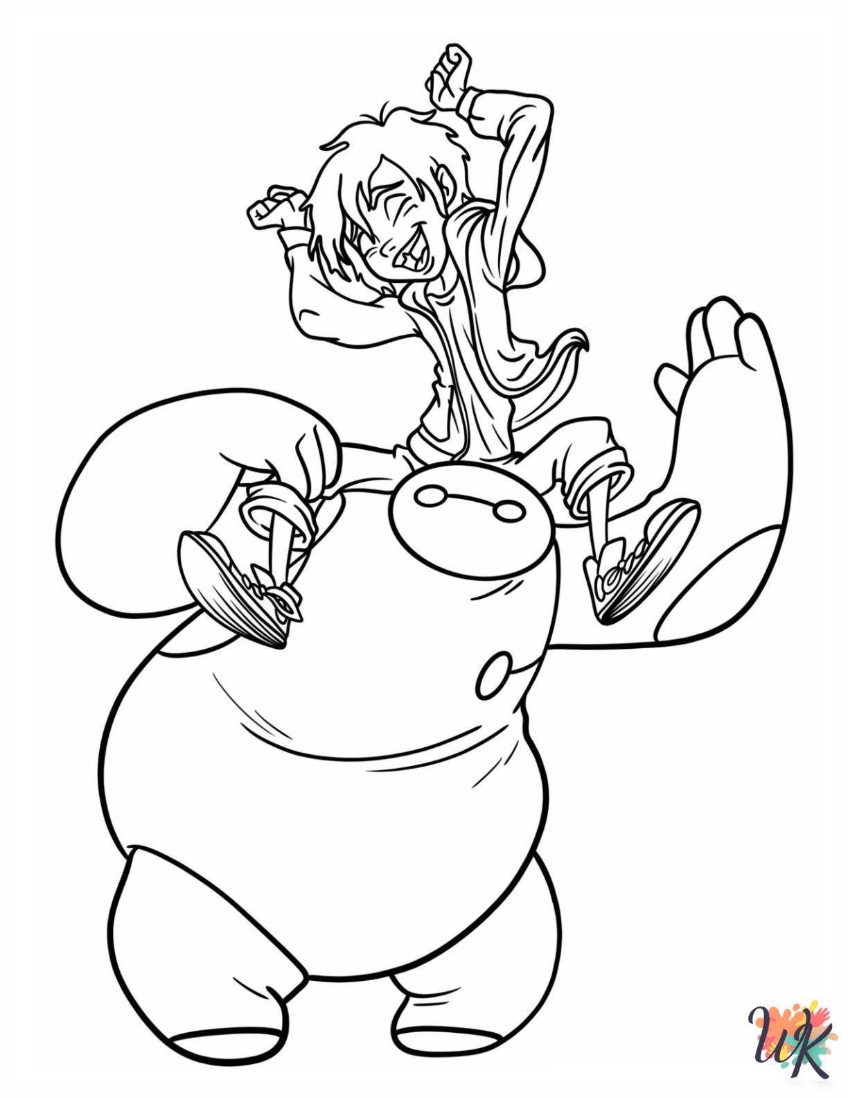 Big Hero 6 Coloring Pages 4