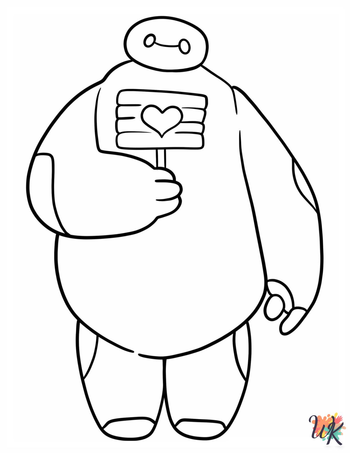 Big Hero 6 Coloring Pages 6