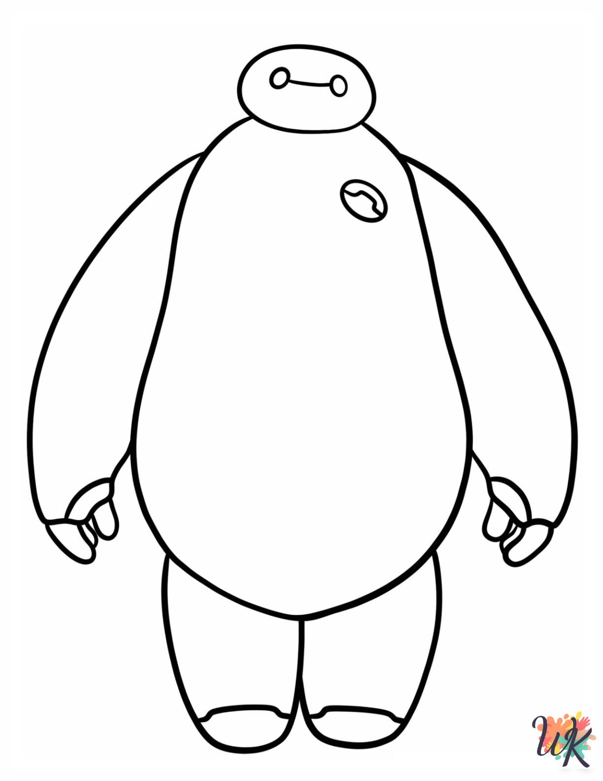 Big Hero 6 Coloring Pages 7