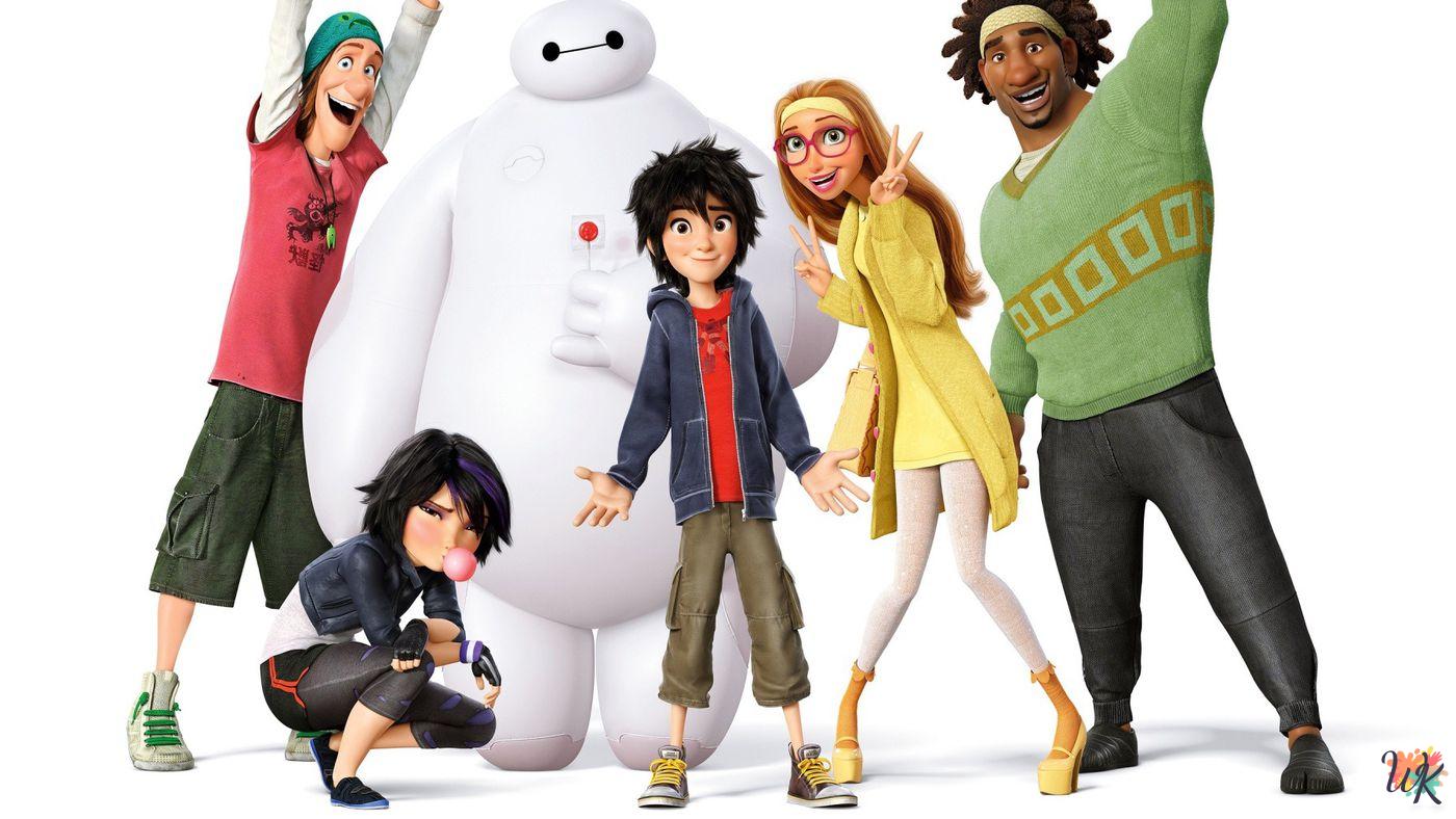 20 Big Hero 6 Coloring Pages