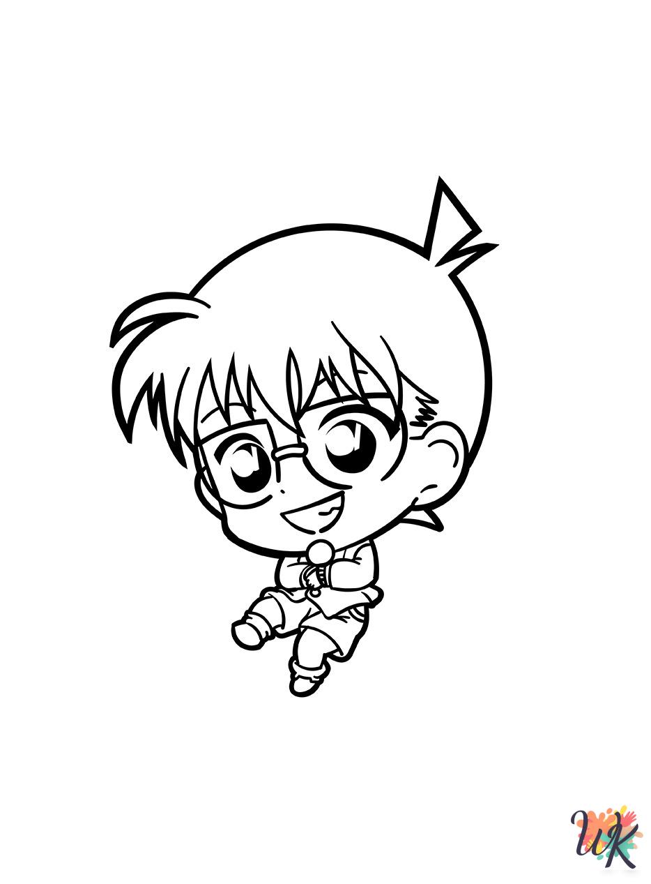 old-fashioned Chibi coloring pages